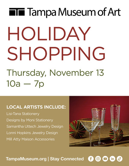 Tampa Museum of Art — Holiday Shopping 2025
